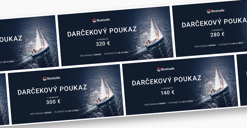 Darčekový poukaz Boatsafe